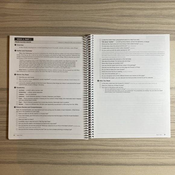 Memoria Press First Grade Enrichment Guide Book of Crafts Homeschool Curriculum - Picture 11 of 16